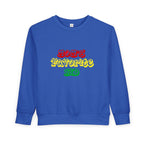 Mom's Favorite Kid Toddler Sweatshirt — Colorful Retro Rasta Kids Pullover - 314 Originals