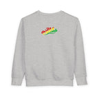 Mom's Favorite Kid Toddler Sweatshirt — Colorful Retro Rasta Kids Pullover - 314 Originals