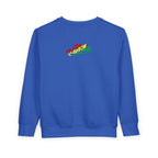 Mom's Favorite Kid Toddler Sweatshirt — Colorful Retro Rasta Kids Pullover - 314 Originals