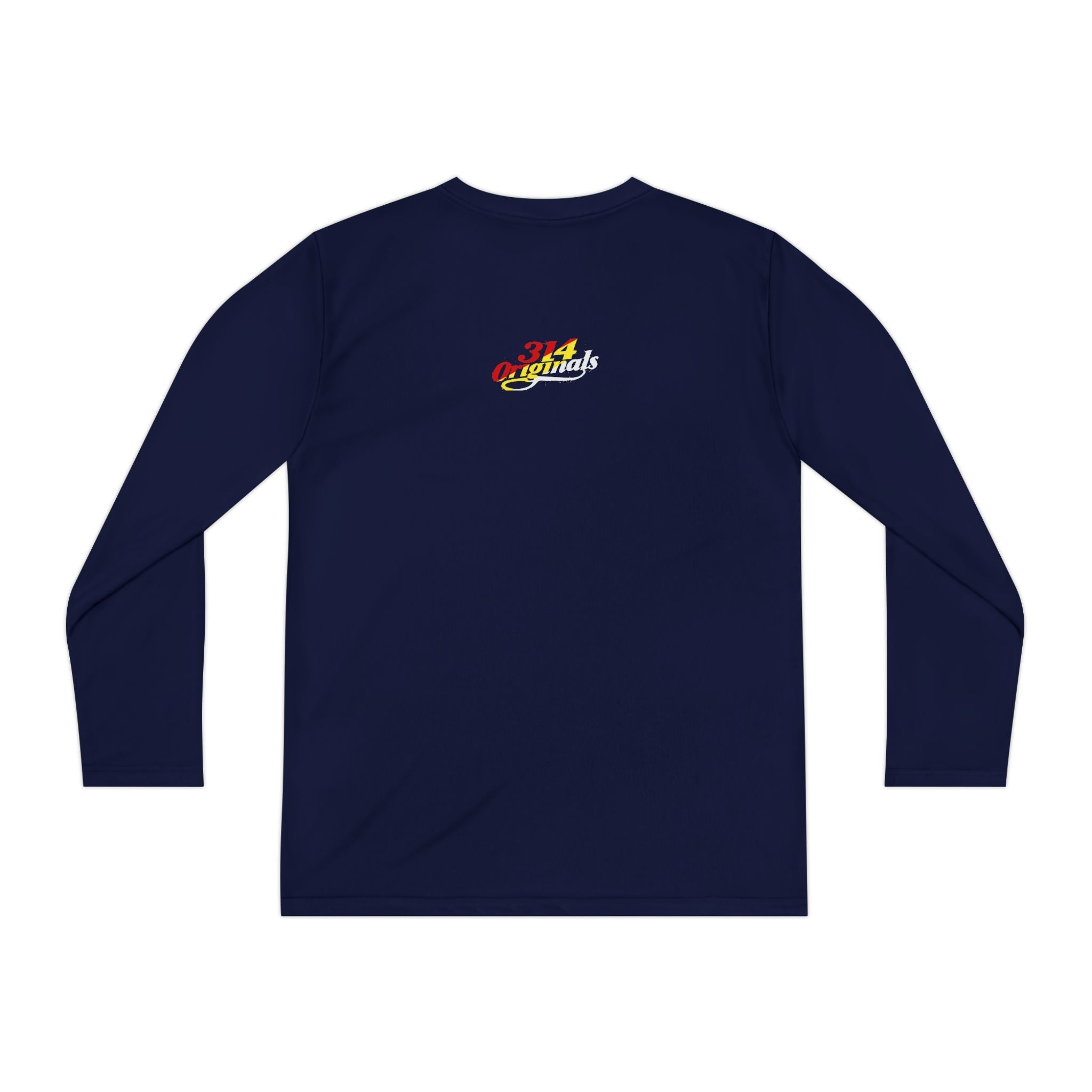 "Mom's Favorite Kid" Youth Long Sleeve Tee —Colorful Retro Design - 314 Originals