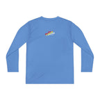 "Mom's Favorite Kid" Youth Long Sleeve Tee —Colorful Retro Design - 314 Originals