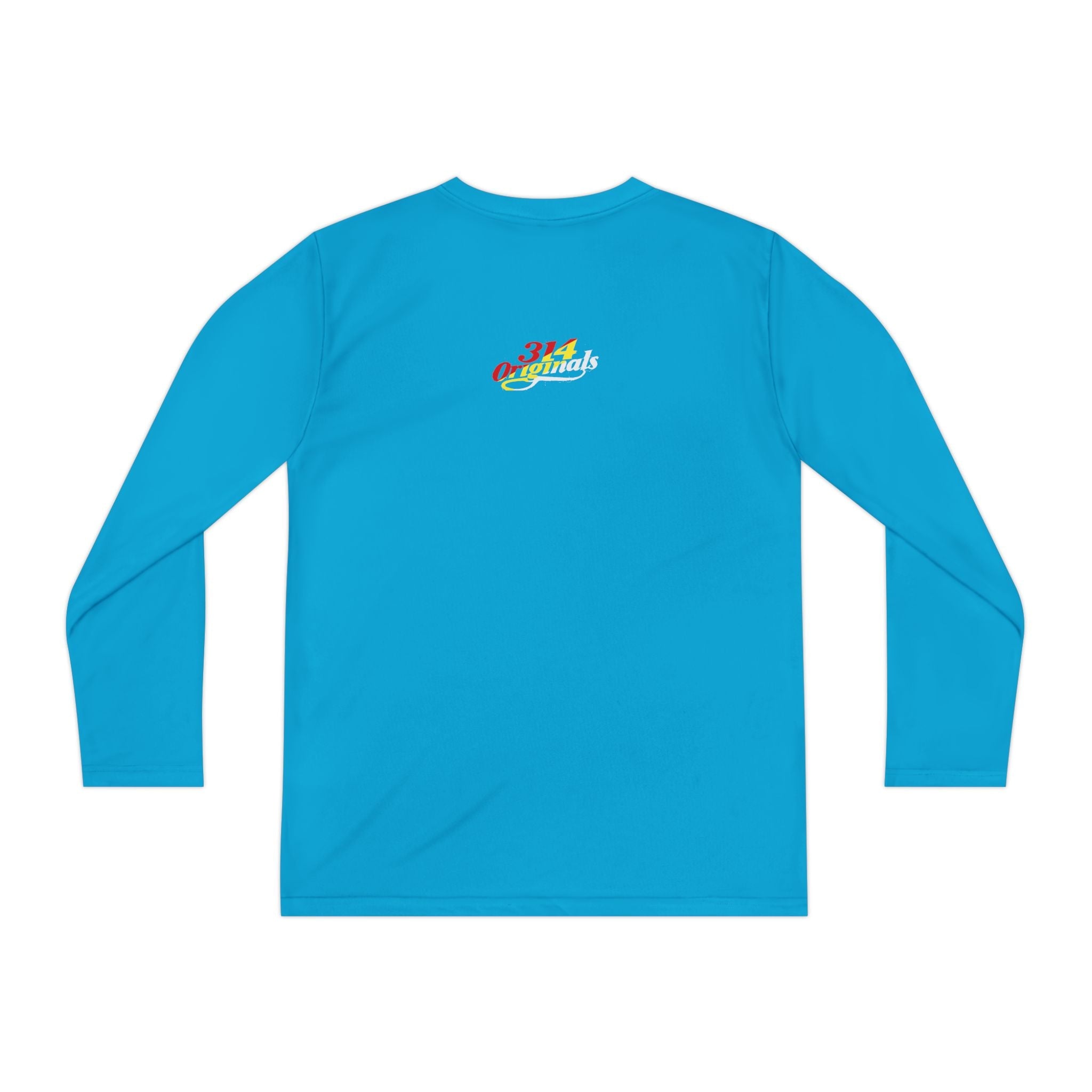 "Mom's Favorite Kid" Youth Long Sleeve Tee —Colorful Retro Design - 314 Originals