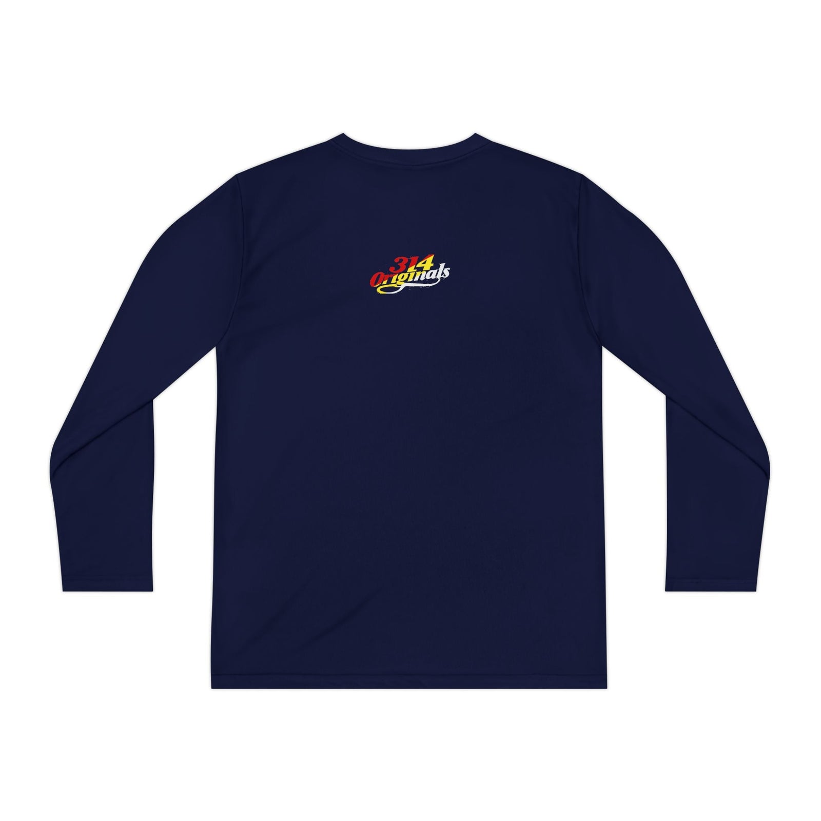 "Mom's Favorite Kid" Youth Long Sleeve Tee —Colorful Retro Design - 314 Originals