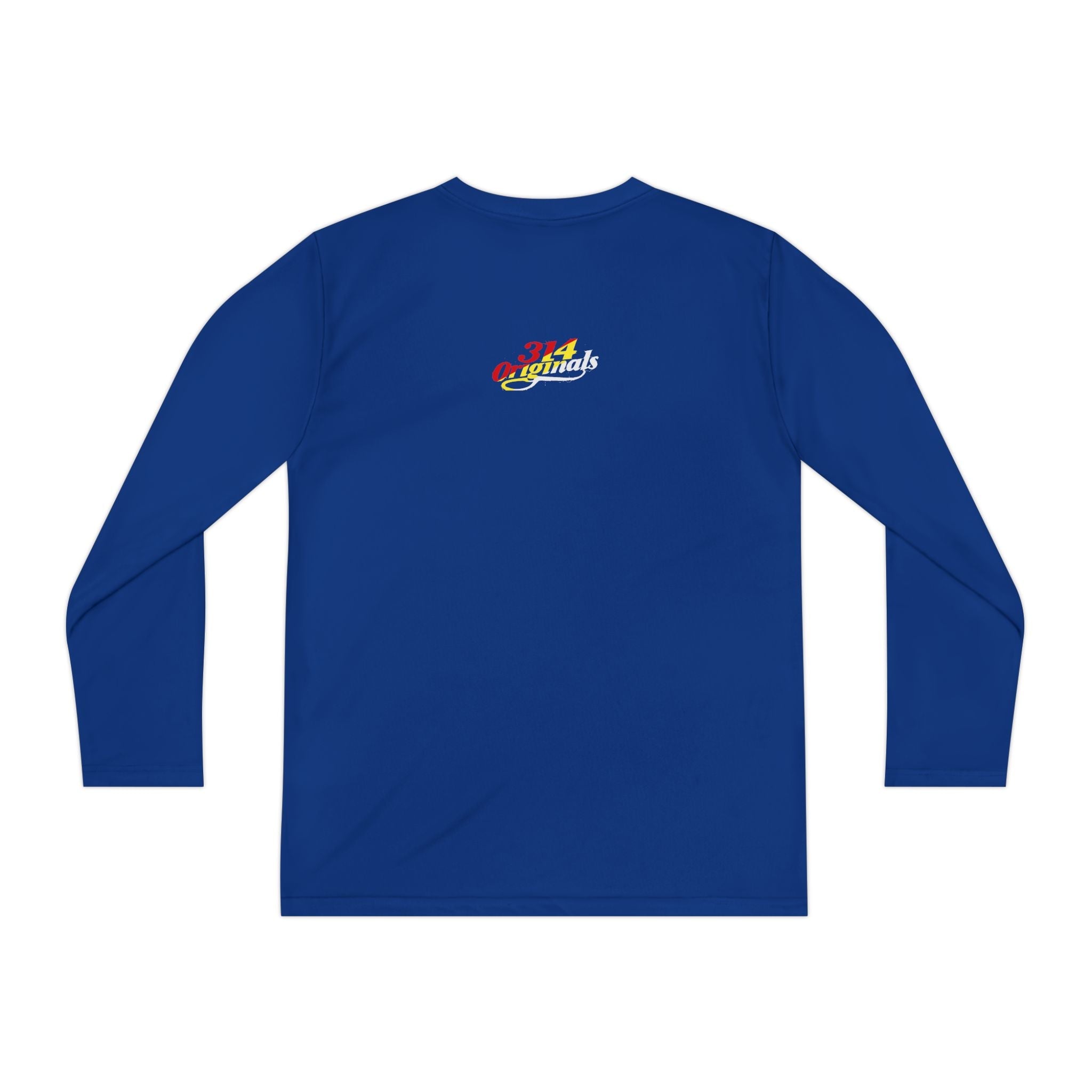 "Mom's Favorite Kid" Youth Long Sleeve Tee —Colorful Retro Design - 314 Originals