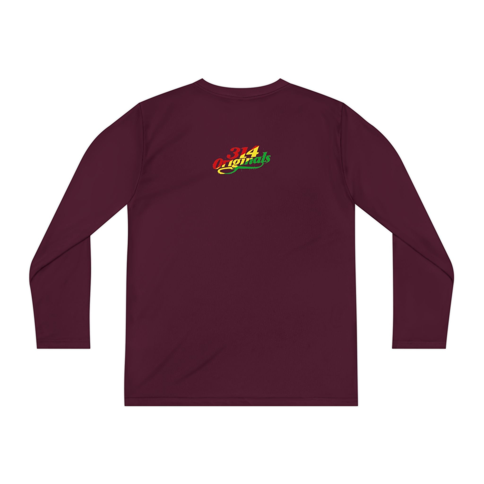 "Mom's Favorite Kid" Youth Long Sleeve Tee — Colorful Retro Graphic - 314 Originals