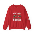 Most Likely to Spike the Eggnog Sweatshirt – Funny Christmas Crewneck - 314 Originals