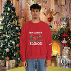 Most Likely to Spike the Eggnog Sweatshirt – Funny Christmas Crewneck - 314 Originals