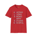 Mother Acrostic T-Shirt – Amazing Loving Strong Happy Selfless Graceful (Mother) - 314 Originals