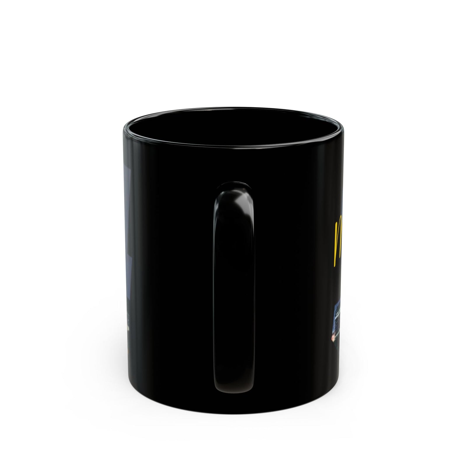 My City Skyline Black Mug – Nighttime Gateway Arch Coffee Cup (11oz & 15oz) - 314 Originals