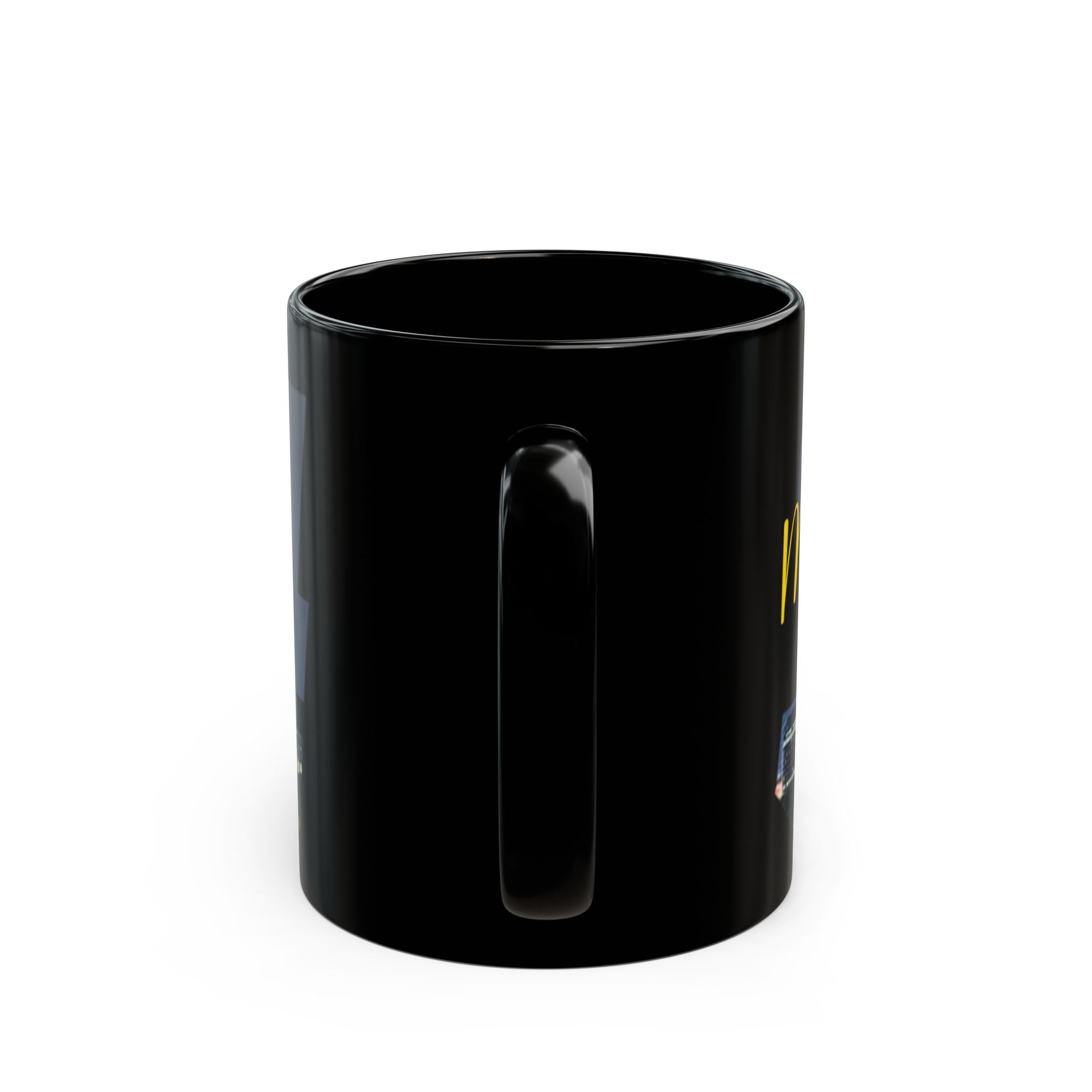 My City Skyline Black Mug – Nighttime Gateway Arch Coffee Cup (11oz & 15oz) - 314 Originals