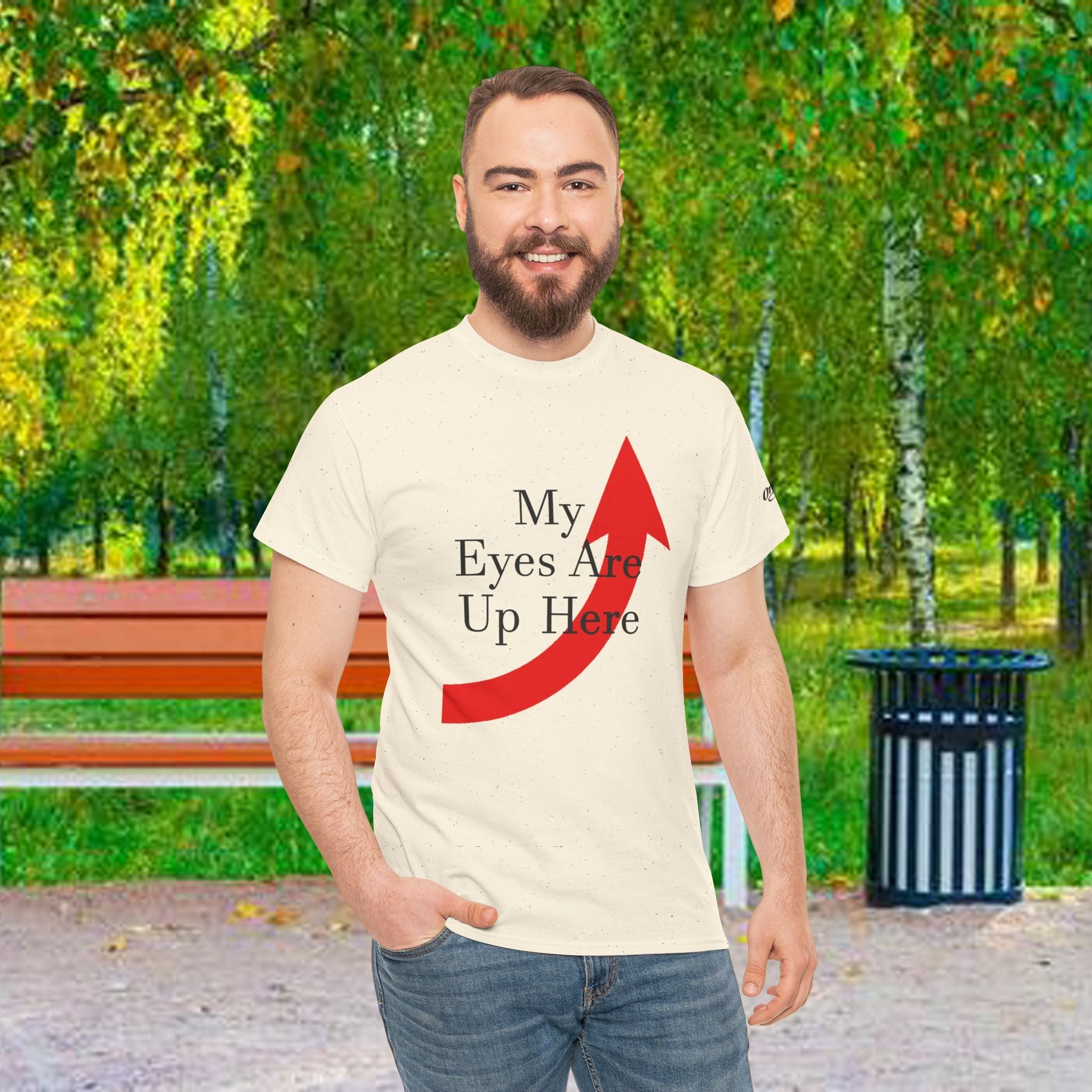 My Eyes Are Up Here Graphic Tee - 314 Originals