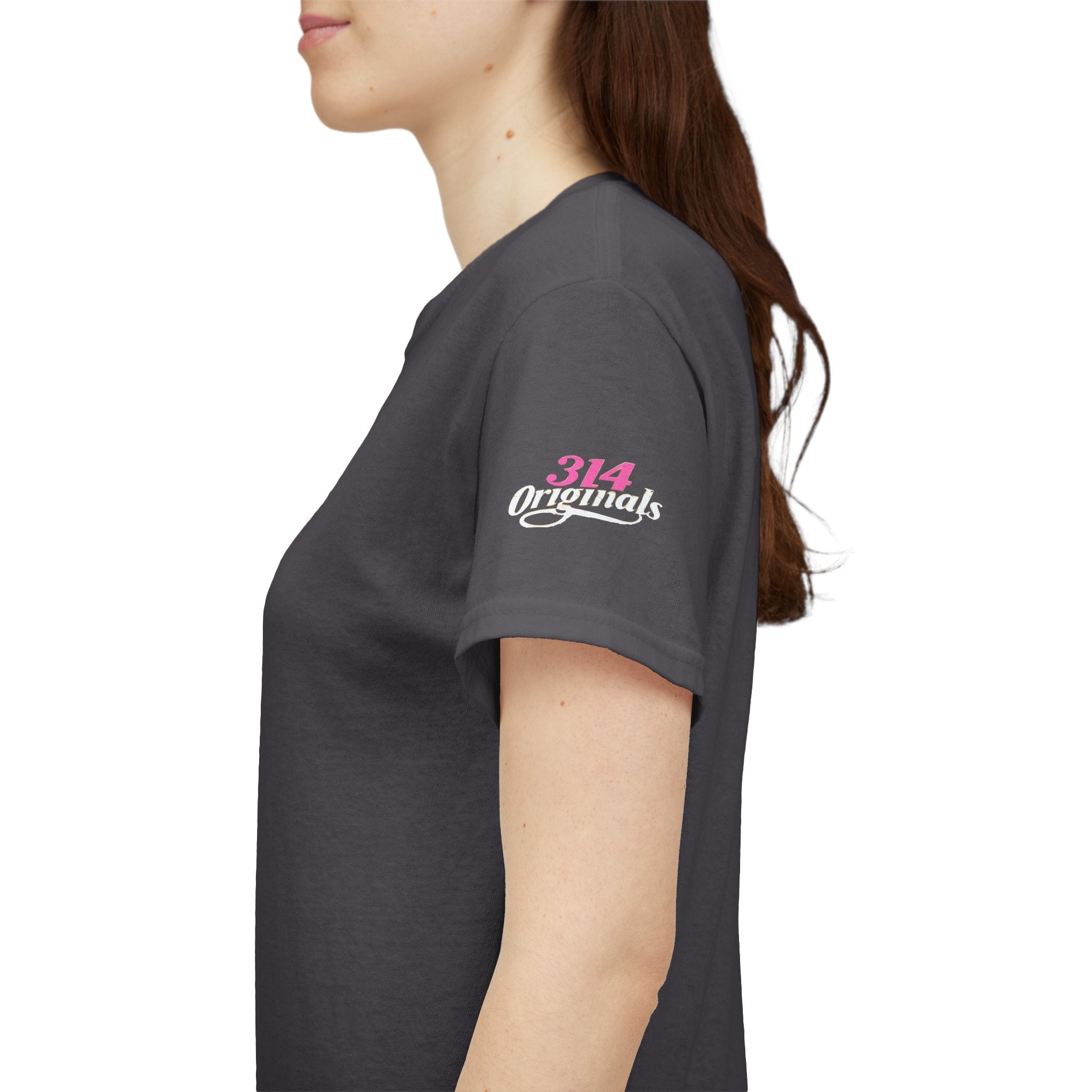 "My Eyes Are Up Here" Graphic Tee - 314 Originals