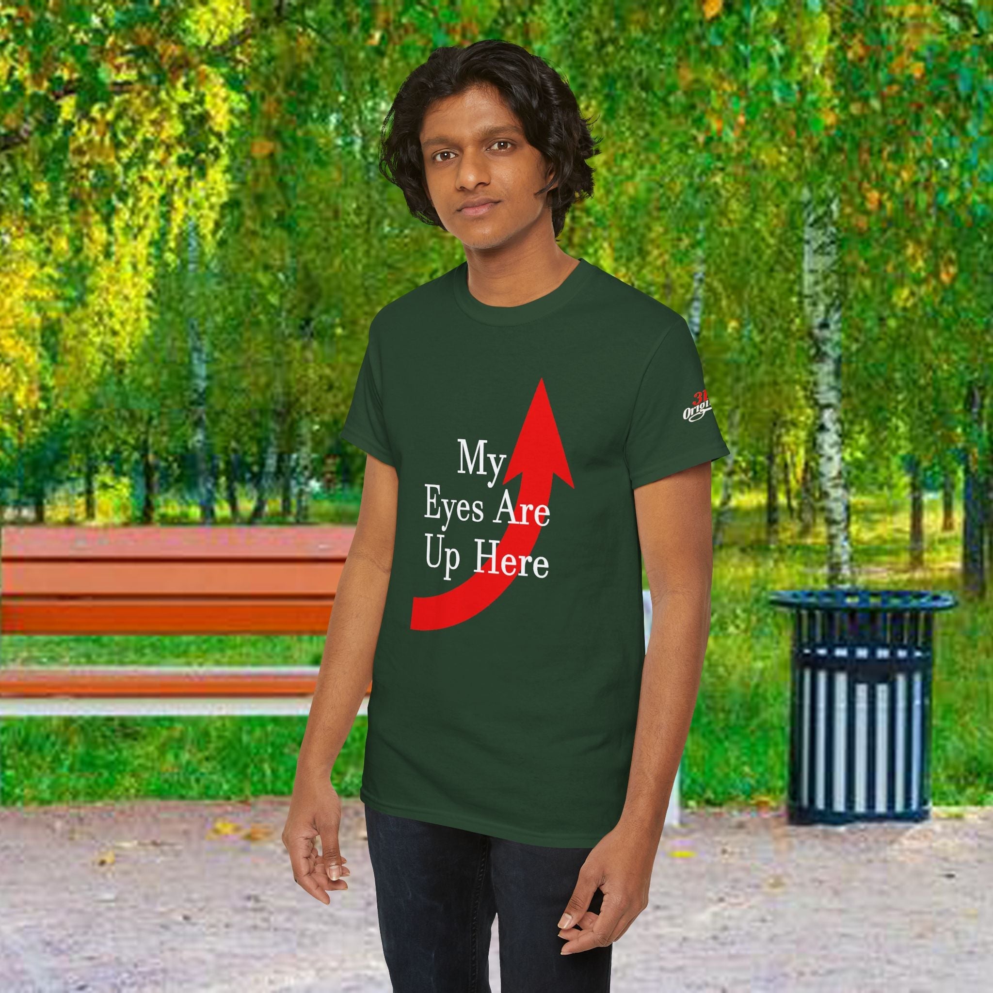 My Eyes Are Up Here Graphic Tee - 314 Originals