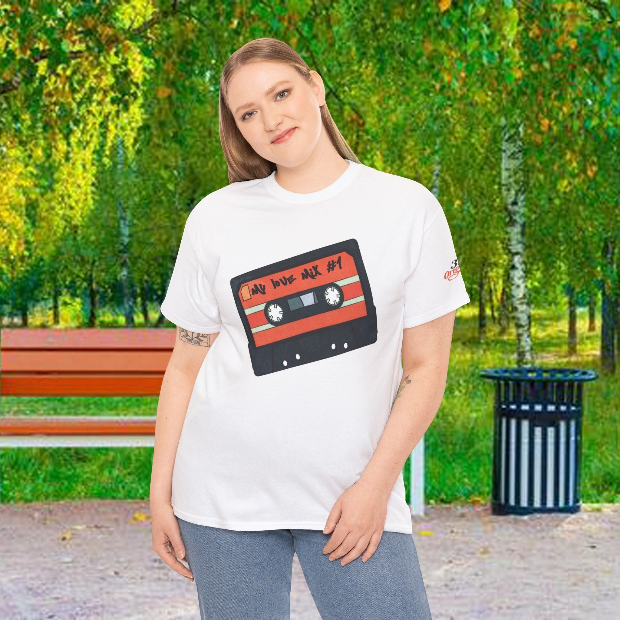 My Love Mix — Vintage Mix Tape Graphic T-Shirt - 314 Originals