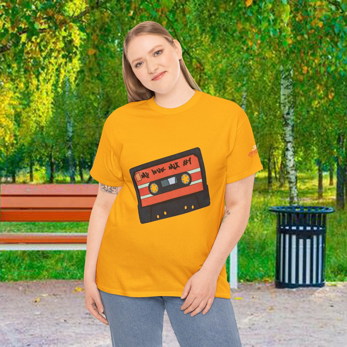 My Love Mix — Vintage Mix Tape Graphic T-Shirt - 314 Originals
