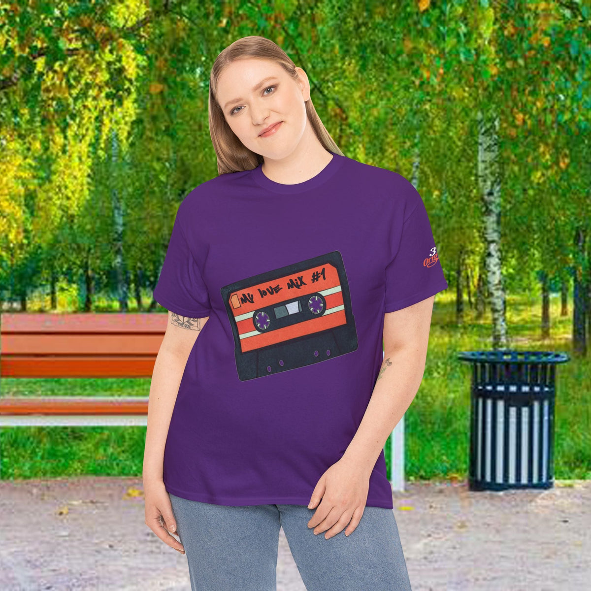 My Love Mix — Vintage Mix Tape Graphic T-Shirt - 314 Originals