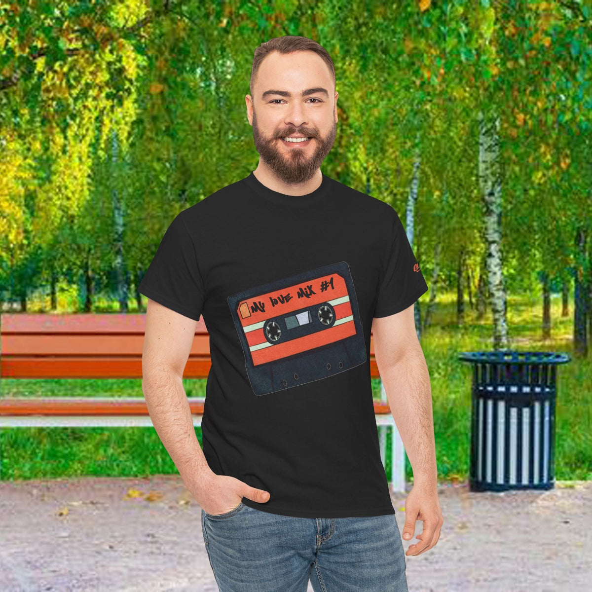 My Love Mix — Vintage Mix Tape Graphic T-Shirt - 314 Originals