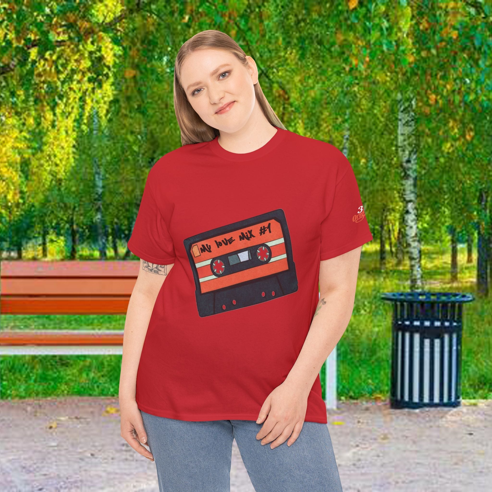 My Love Mix — Vintage Mix Tape Graphic T-Shirt - 314 Originals