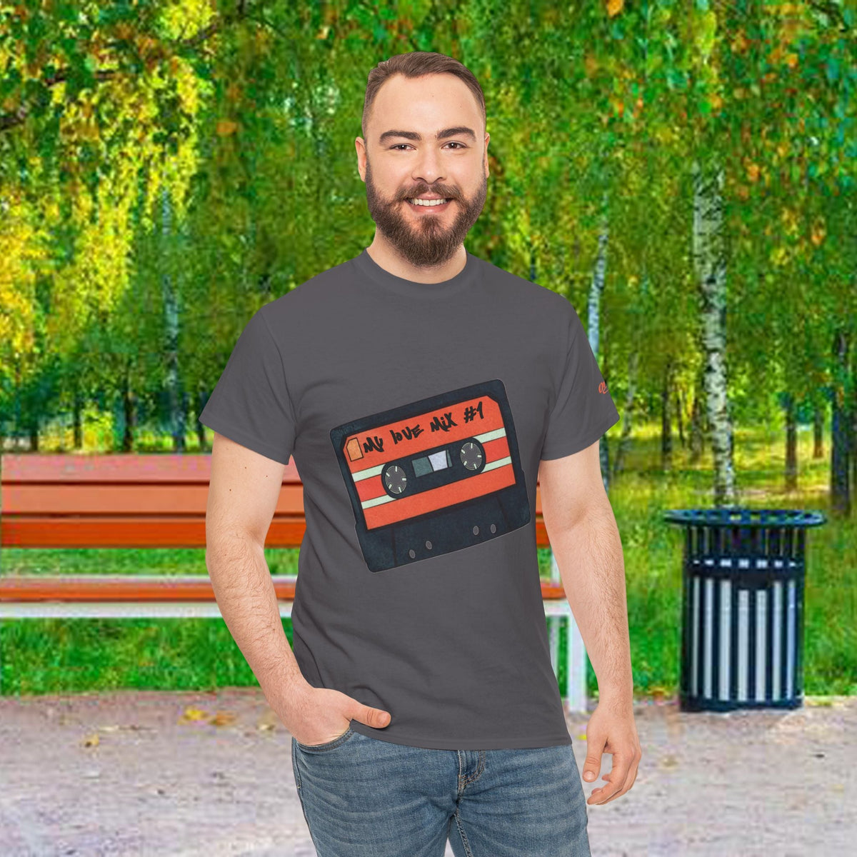 My Love Mix — Vintage Mix Tape Graphic T-Shirt - 314 Originals