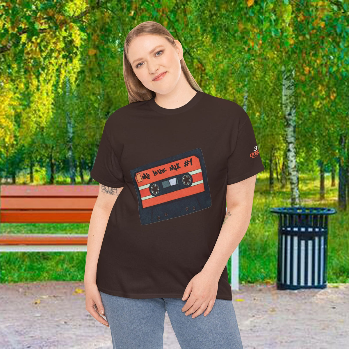 My Love Mix — Vintage Mix Tape Graphic T-Shirt - 314 Originals