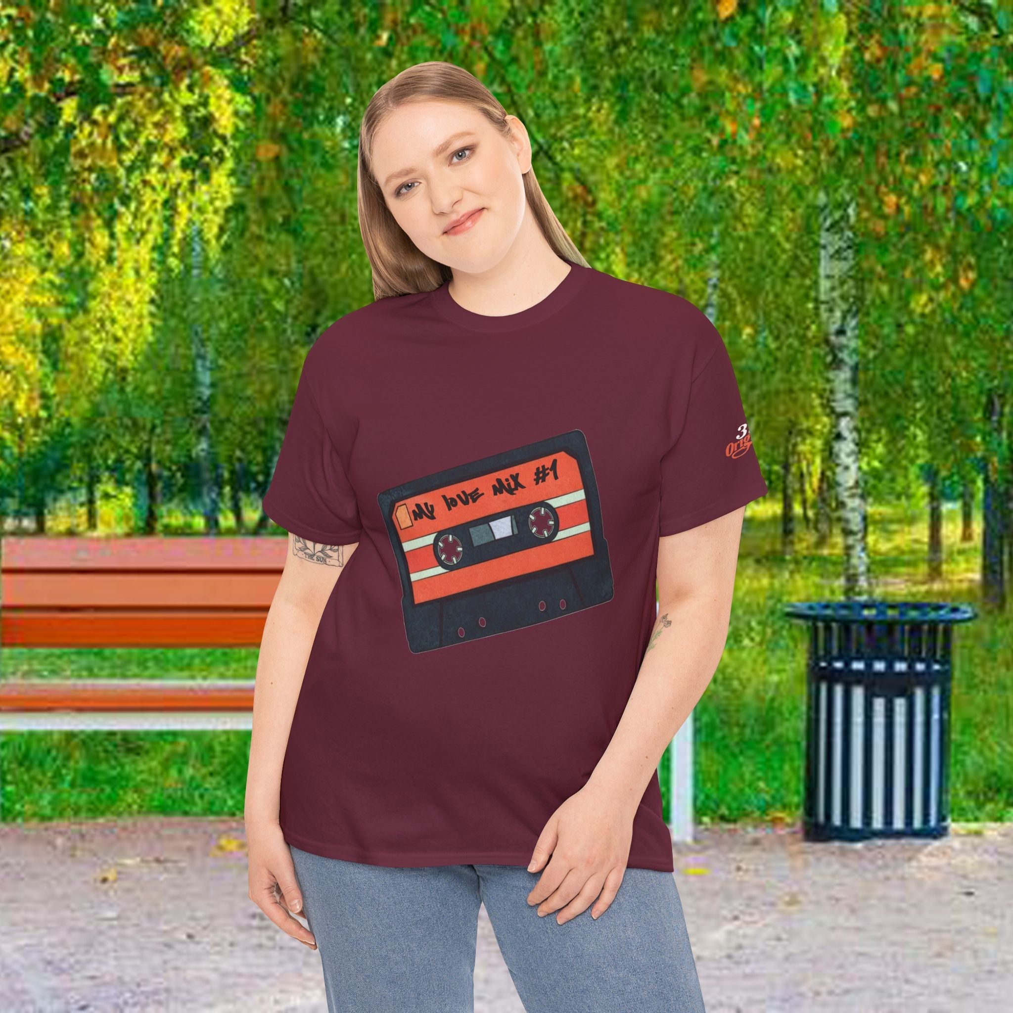 My Love Mix — Vintage Mix Tape Graphic T-Shirt - 314 Originals