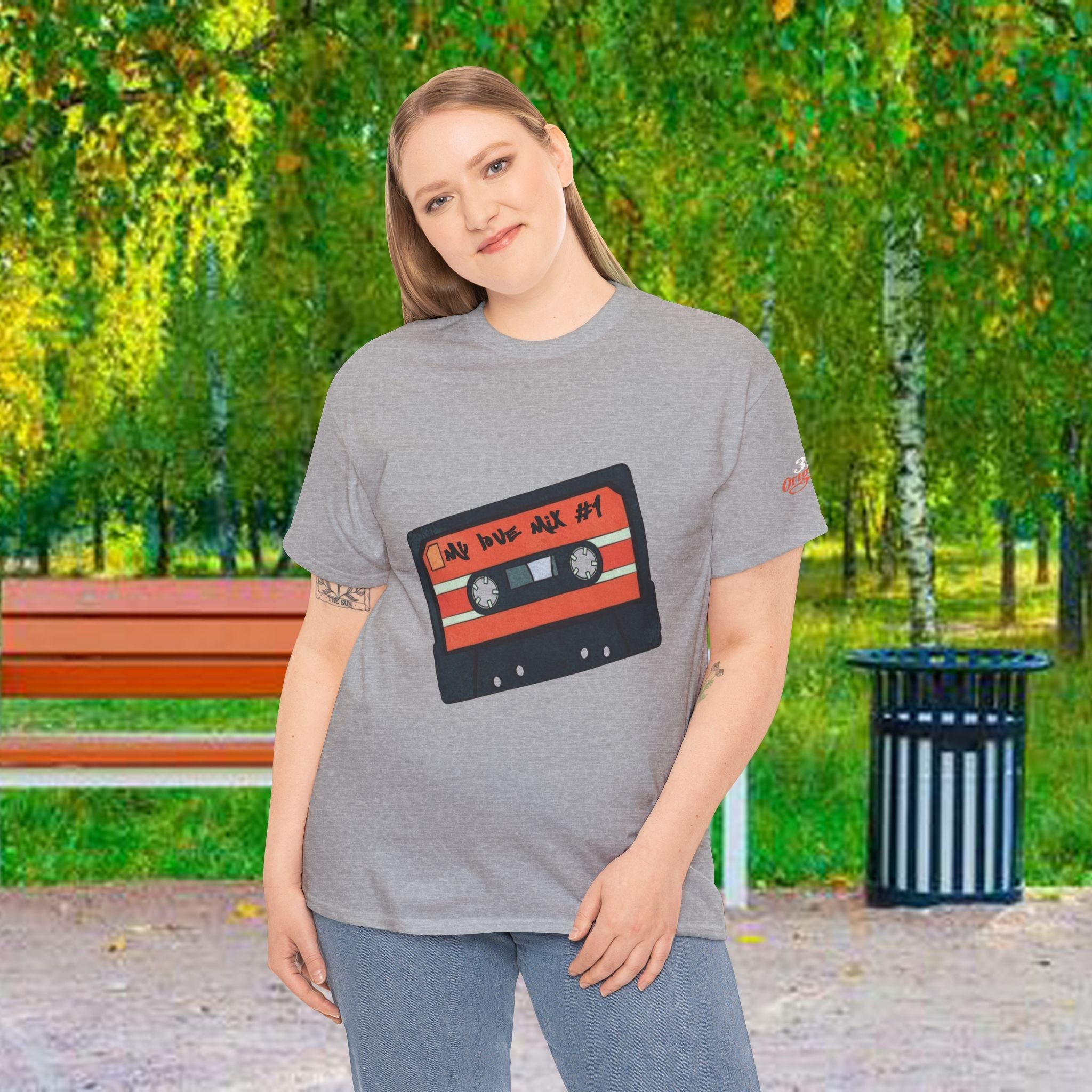My Love Mix — Vintage Mix Tape Graphic T-Shirt - 314 Originals