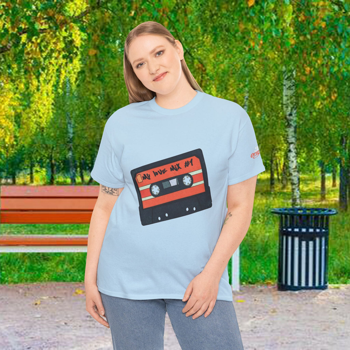 My Love Mix — Vintage Mix Tape Graphic T-Shirt - 314 Originals