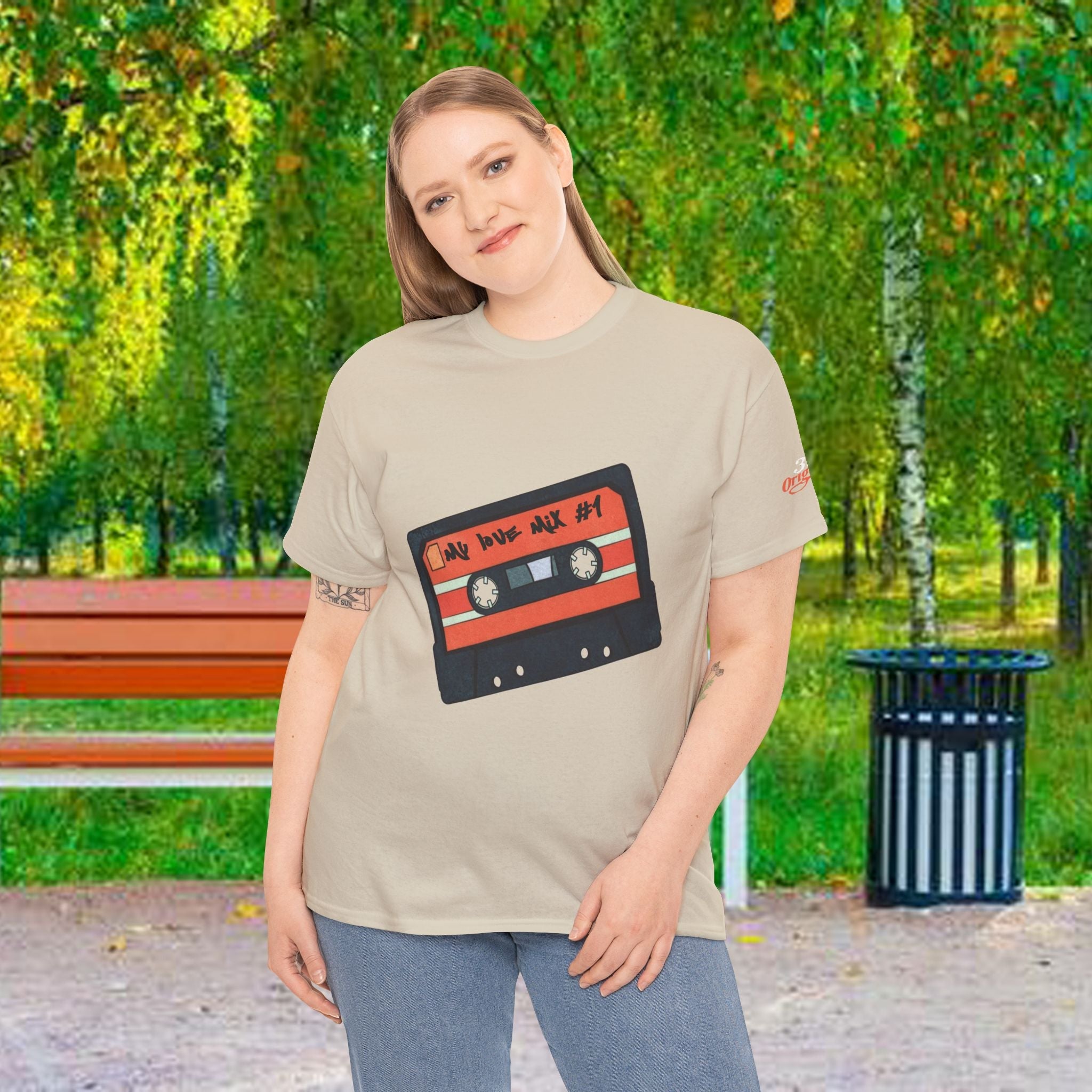 My Love Mix — Vintage Mix Tape Graphic T-Shirt - 314 Originals
