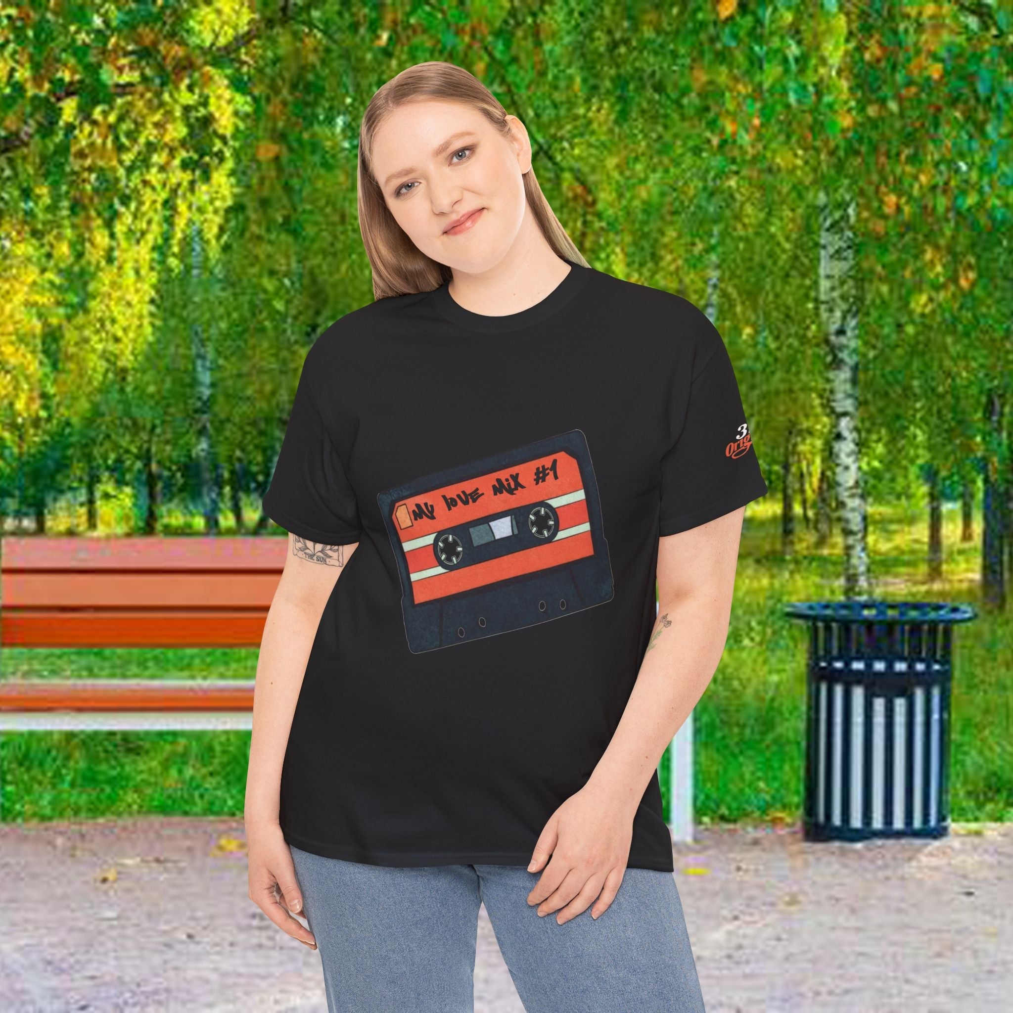 My Love Mix — Vintage Mix Tape Graphic T-Shirt - 314 Originals