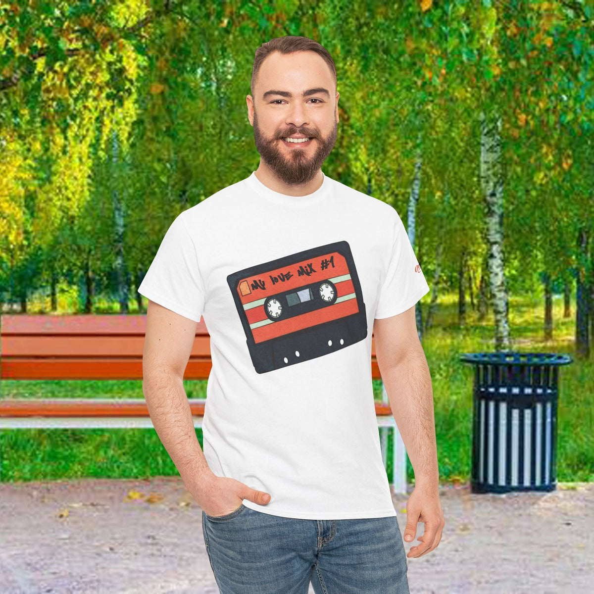 My Love Mix — Vintage Mix Tape Graphic T-Shirt - 314 Originals