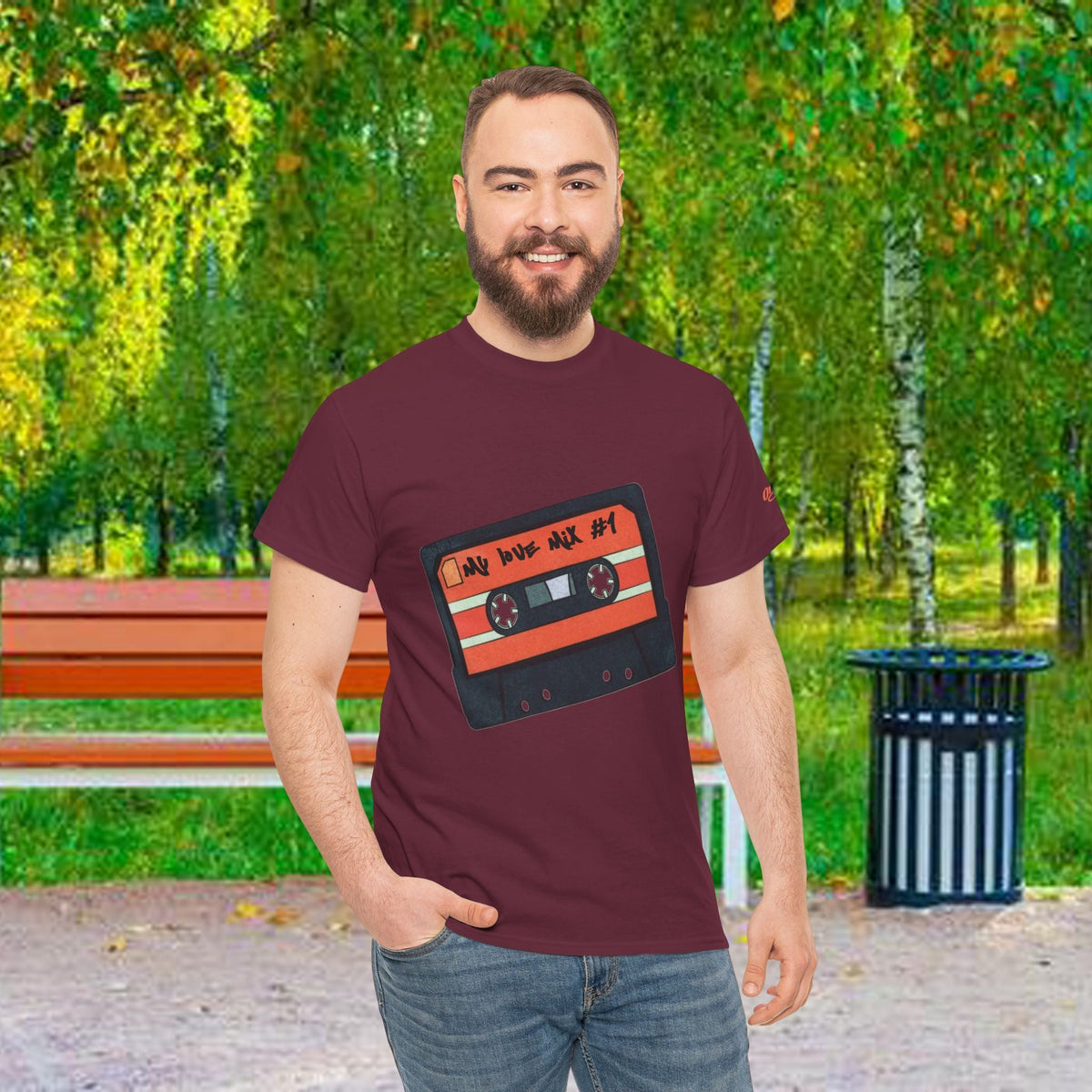 My Love Mix — Vintage Mix Tape Graphic T-Shirt - 314 Originals