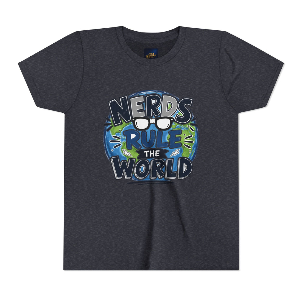 "Nerds Rule the World" Graphic Youth Tee Shirt - 314 Originals