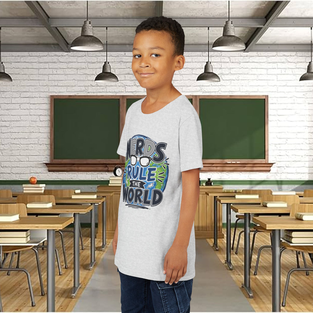 "Nerds Rule the World" Graphic Youth Tee Shirt - 314 Originals