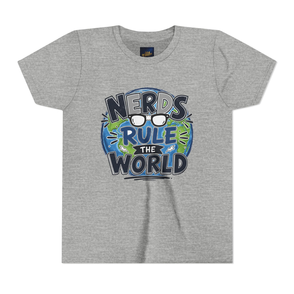 "Nerds Rule the World" Graphic Youth Tee Shirt - 314 Originals