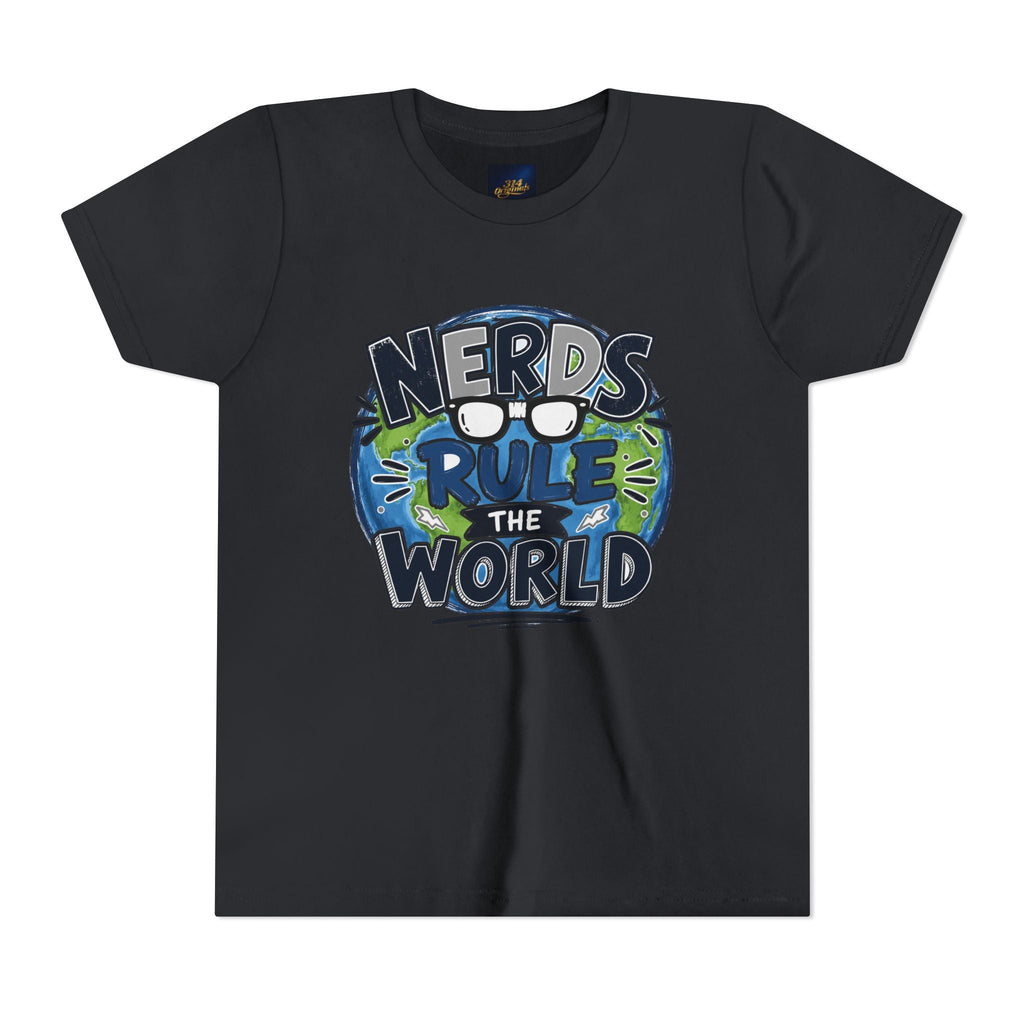 "Nerds Rule the World" Graphic Youth Tee Shirt - 314 Originals