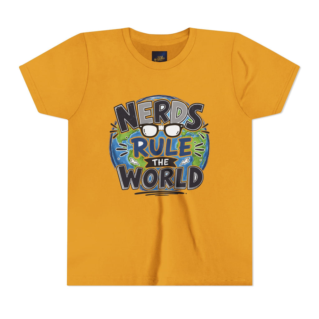 "Nerds Rule the World" Graphic Youth Tee Shirt - 314 Originals