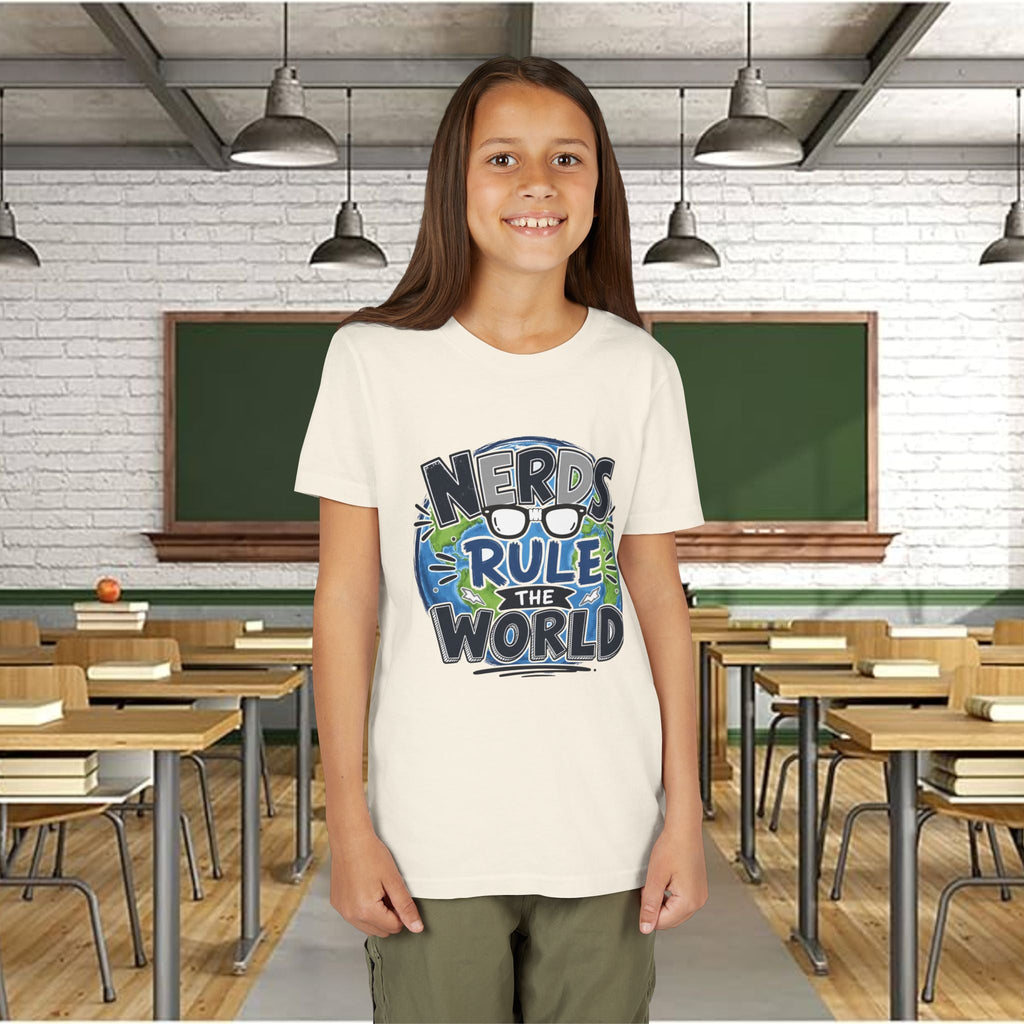"Nerds Rule the World" Graphic Youth Tee Shirt - 314 Originals
