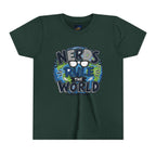 "Nerds Rule the World" Graphic Youth Tee Shirt - 314 Originals