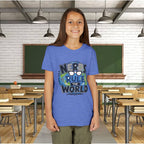 "Nerds Rule the World" Graphic Youth Tee Shirt - 314 Originals