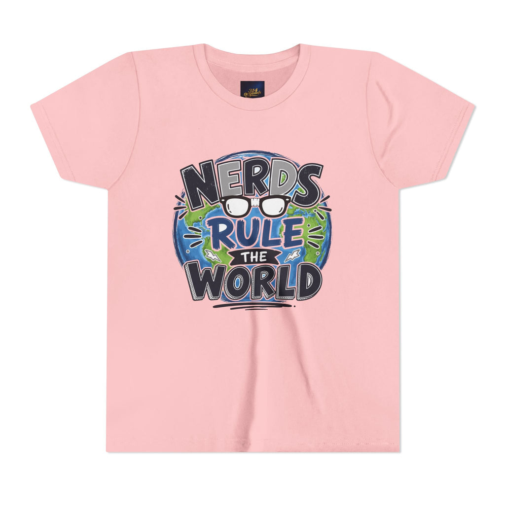 "Nerds Rule the World" Graphic Youth Tee Shirt - 314 Originals