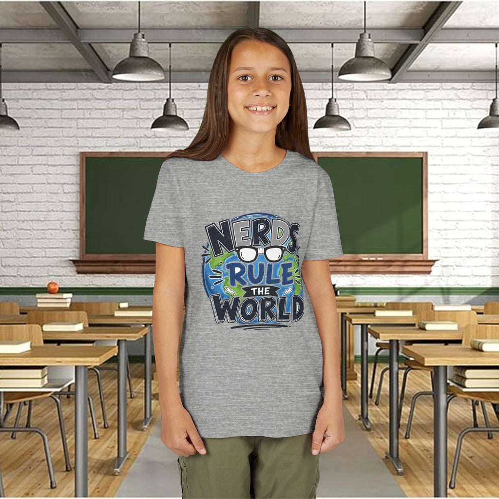"Nerds Rule the World" Graphic Youth Tee Shirt - 314 Originals