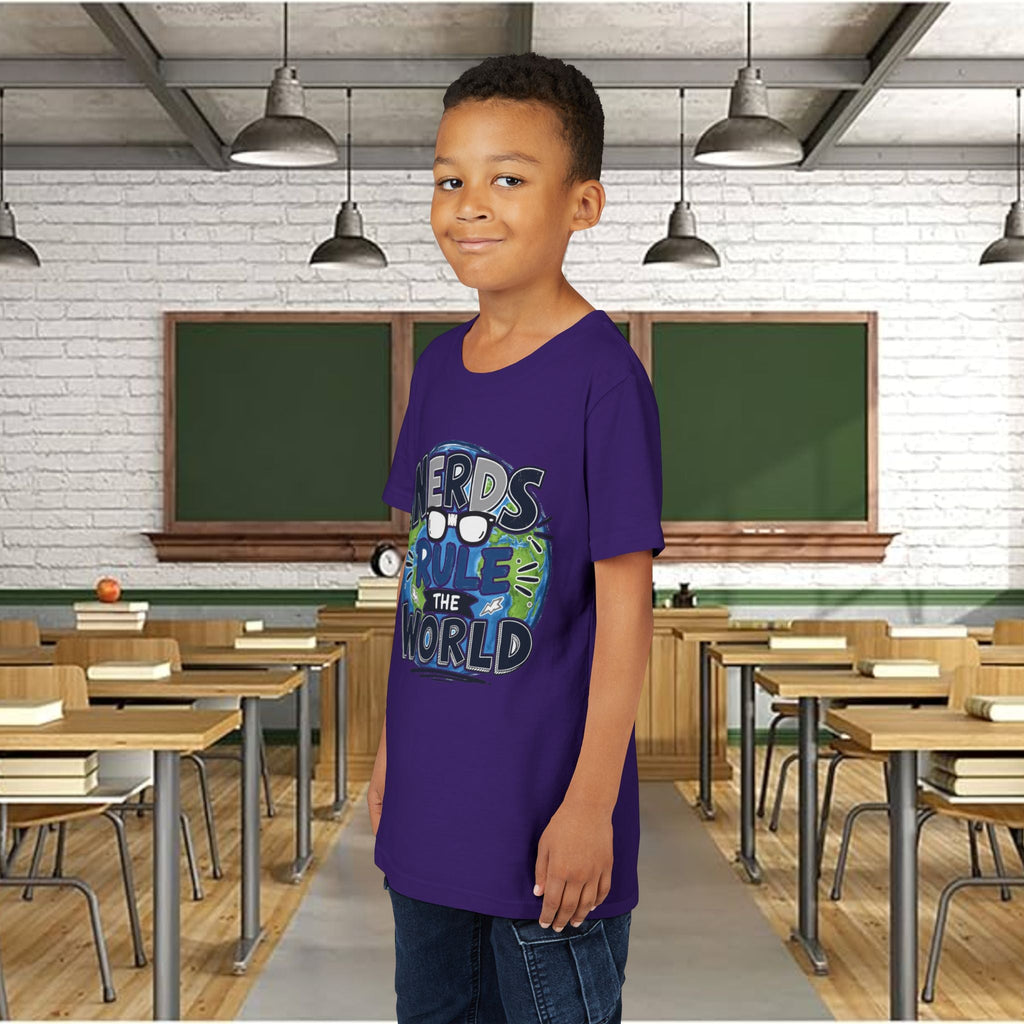 "Nerds Rule the World" Graphic Youth Tee Shirt - 314 Originals