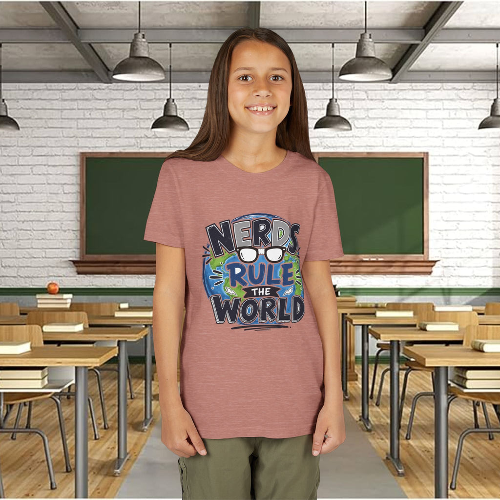 "Nerds Rule the World" Graphic Youth Tee Shirt - 314 Originals