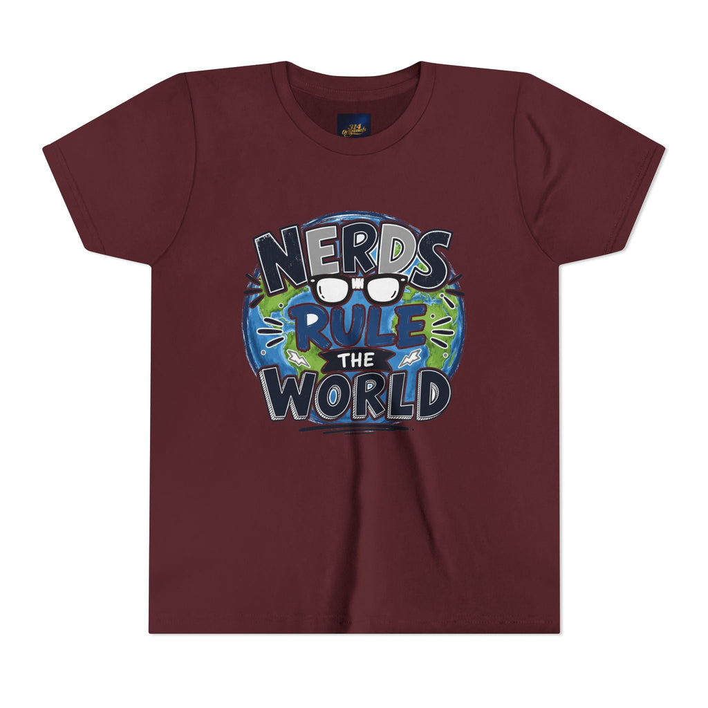 "Nerds Rule the World" Graphic Youth Tee Shirt - 314 Originals