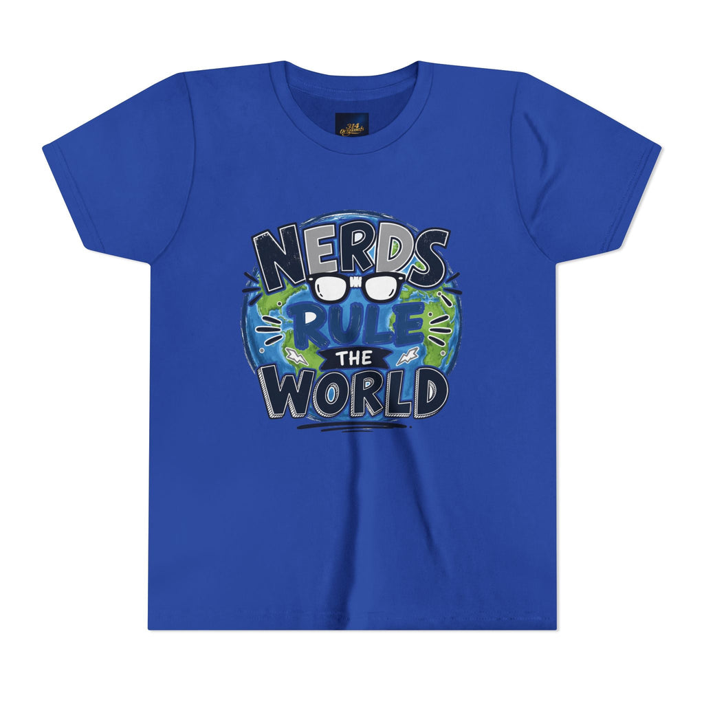"Nerds Rule the World" Graphic Youth Tee Shirt - 314 Originals