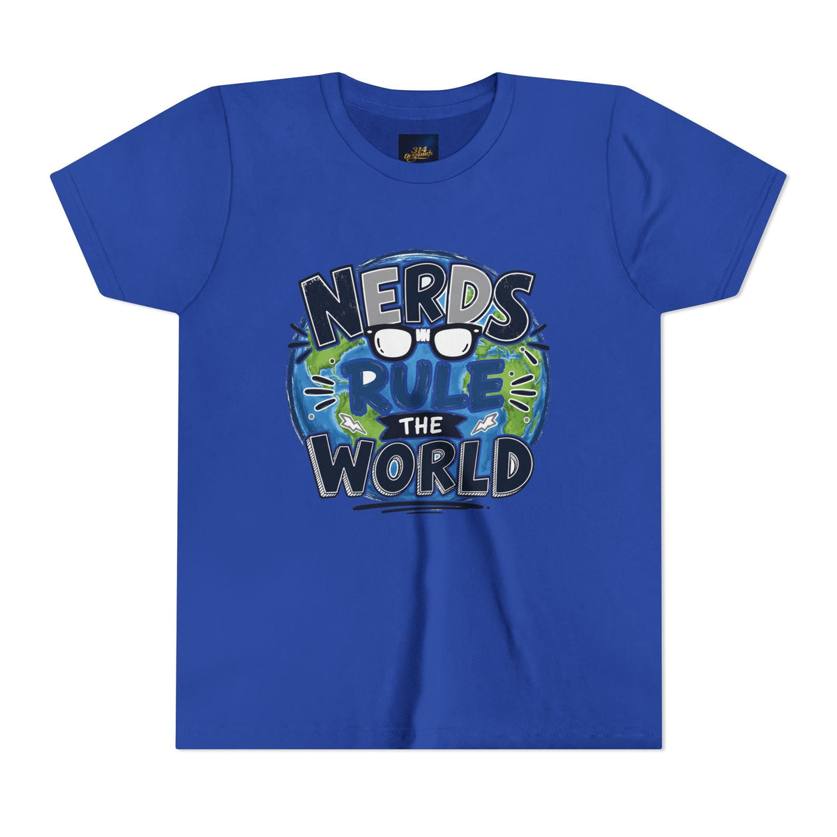 "Nerds Rule the World" Graphic Youth Tee Shirt - 314 Originals