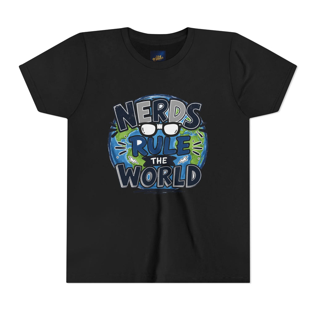 "Nerds Rule the World" Graphic Youth Tee Shirt - 314 Originals