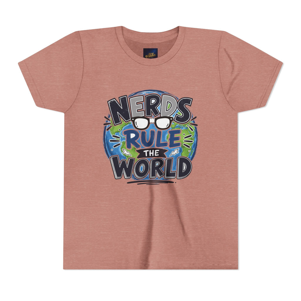 "Nerds Rule the World" Graphic Youth Tee Shirt - 314 Originals