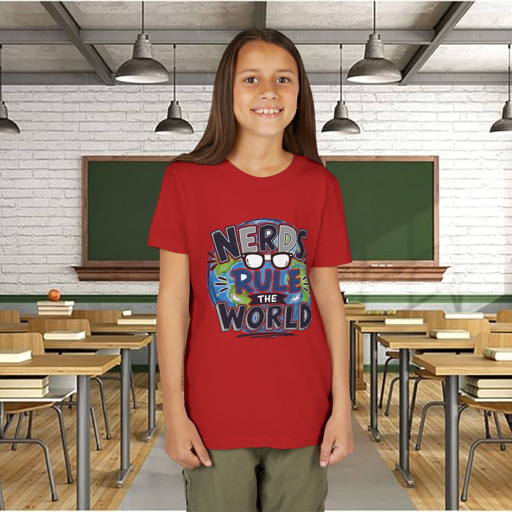 "Nerds Rule the World" Graphic Youth Tee Shirt - 314 Originals