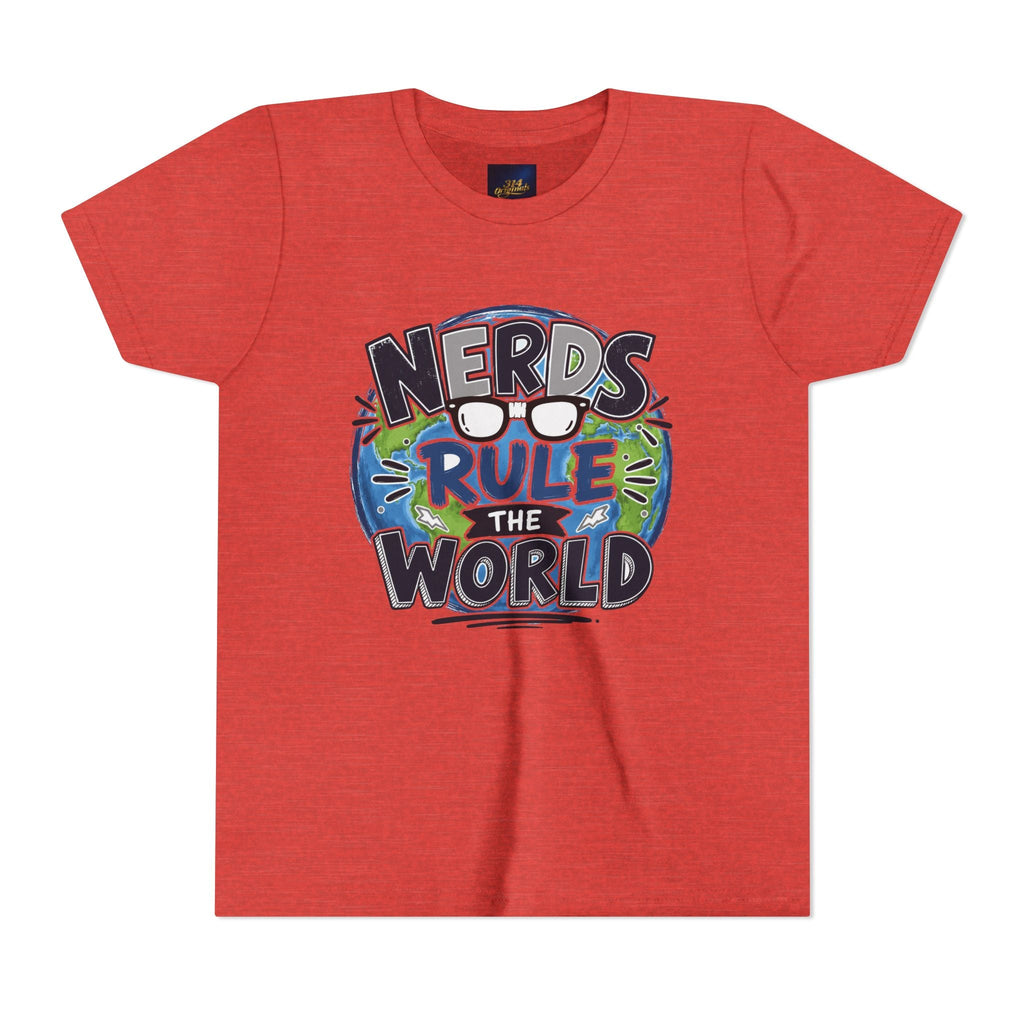 "Nerds Rule the World" Graphic Youth Tee Shirt - 314 Originals
